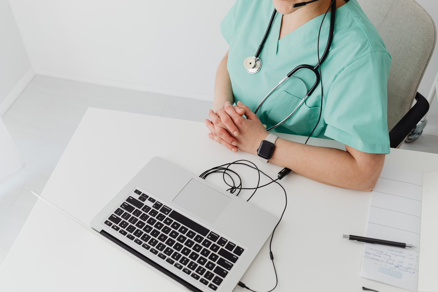 Healthcare IT workflow supported by Kaizen Star clinic software and infrastructure